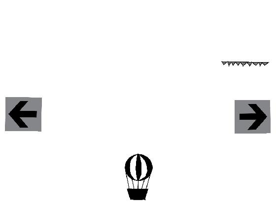 chrome game: hot air ballon!