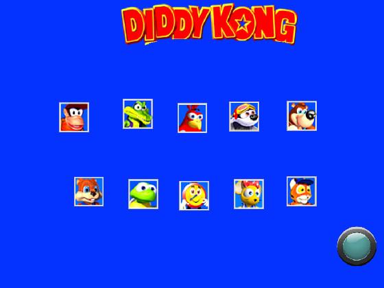 Diddy Kong destruction