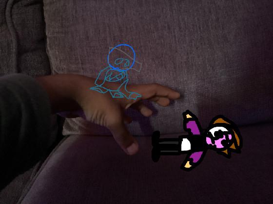 add your oc by a hand 1
