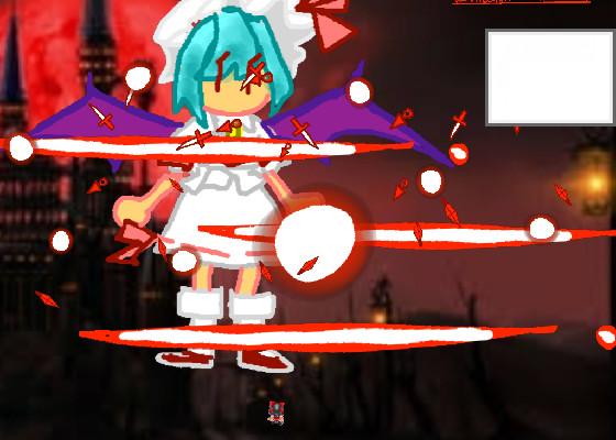 Touhou 6: Remilia and Flandre Boss fight|| NORMAL MODE 1