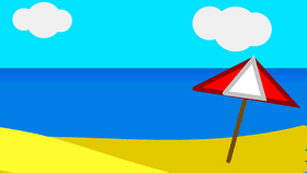 Week 2: Draw a Summerscape:THE BEACH