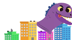 Sock Puppet dino