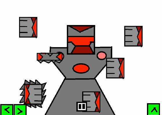 Robot Boss Battle hard mode