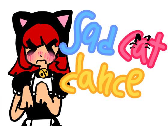 sad cat dance 🐱
