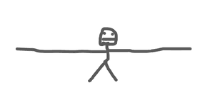 squiggle man