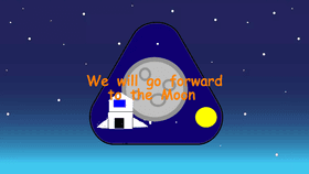 We will go Forward to the Moon