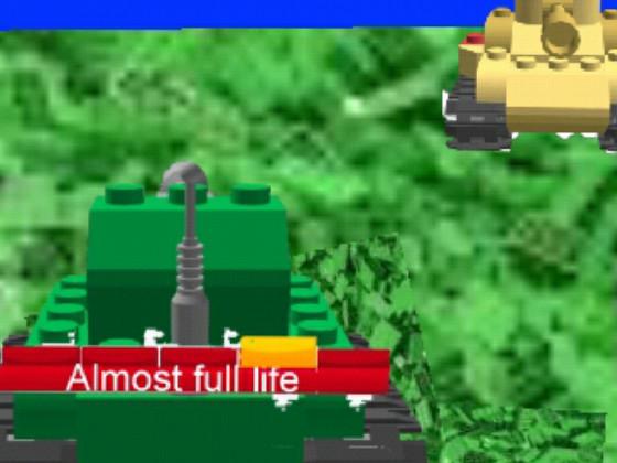 3D Lego Style Tank Wars 