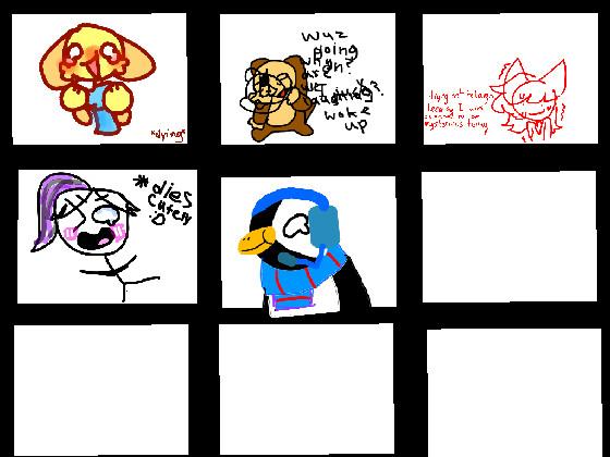 add ur oc in the call 💀💀💀 1 1