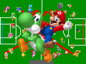 2-Player Soccer 3D World Mario addition