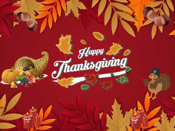 my thanksgiving project