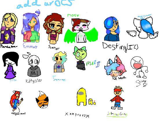 Add your oc’s! 1 1 1