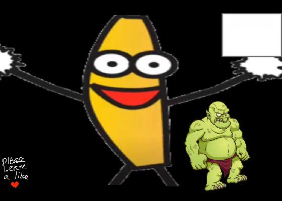 Banana and a goblin
