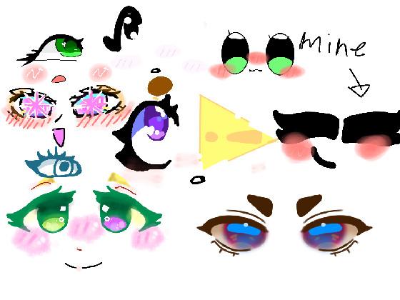 RE: Add Your oc face 100 likes eyes reveal 1 2 1