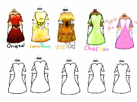 re:🏵design a dress🏵 1 1 1
