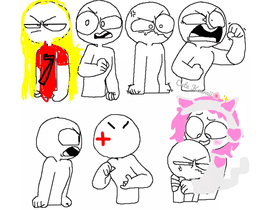 Add your angry oc (added bad tom stickman)