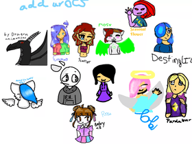 add ur ocs this one was by #sarcastic i added 1 1