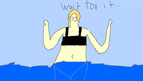 Jumping in the pool be like: