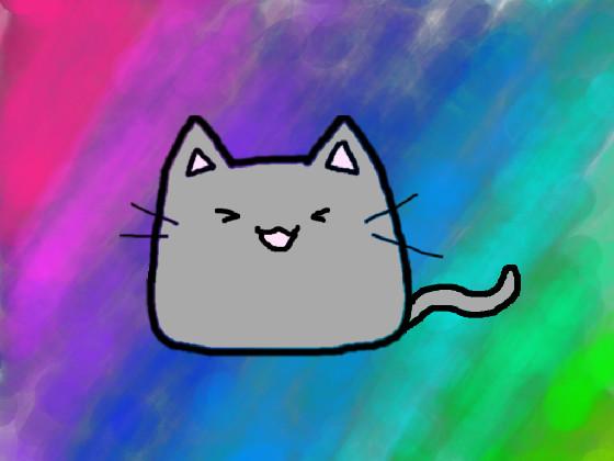 my cat color #🌈😍