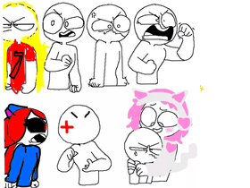 Add your angry oc (added bad tom stickman)