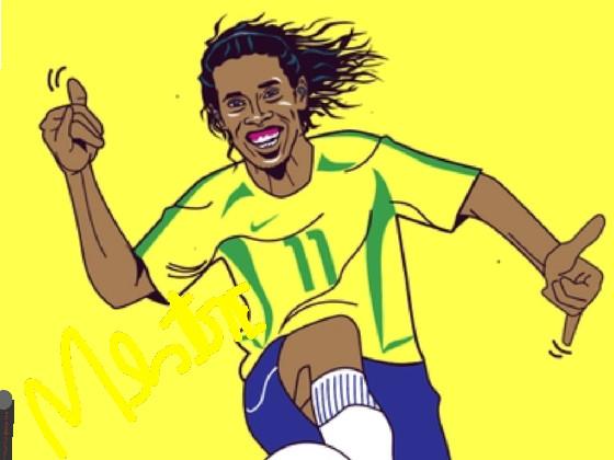 Point at him#Ronaldinho#⚽️ 1 1 1