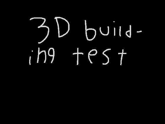 3D building test