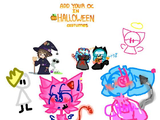 Add Your Oc (Halloween)  1 1 1 1 1