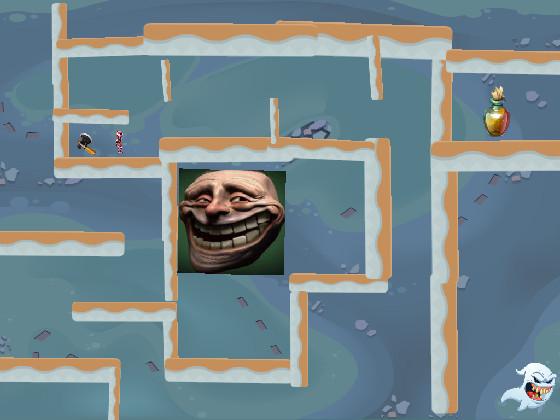 Scary Maze Game troll face 1 1