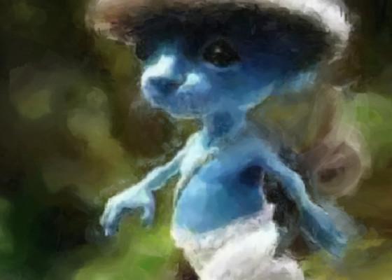 Smurf Cat