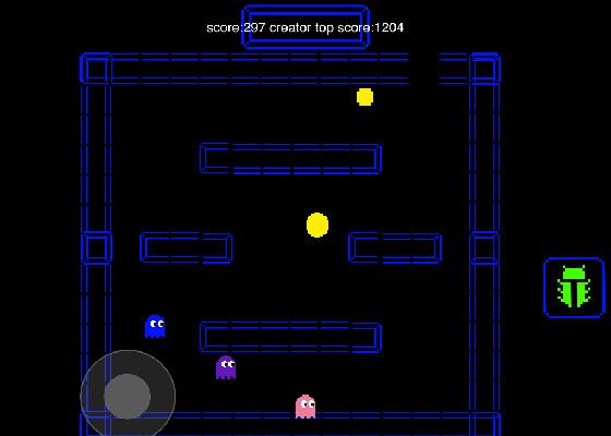 Pac man .                   SCB     Super Crazy Boy