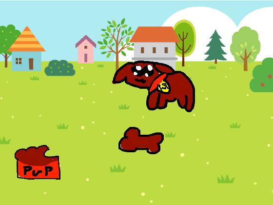 feed a treat to super pup