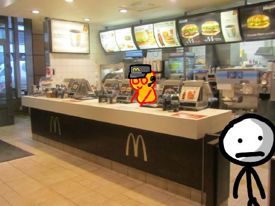 Add ur oc ordering McDonald’s!