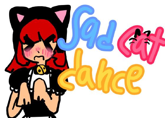 sad cat dance 🐱 1