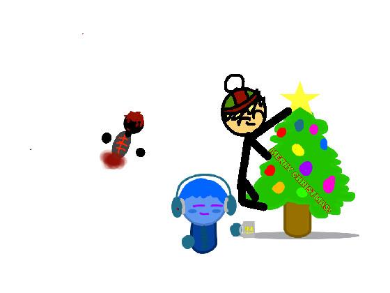 add your oc at Christmas  1 1