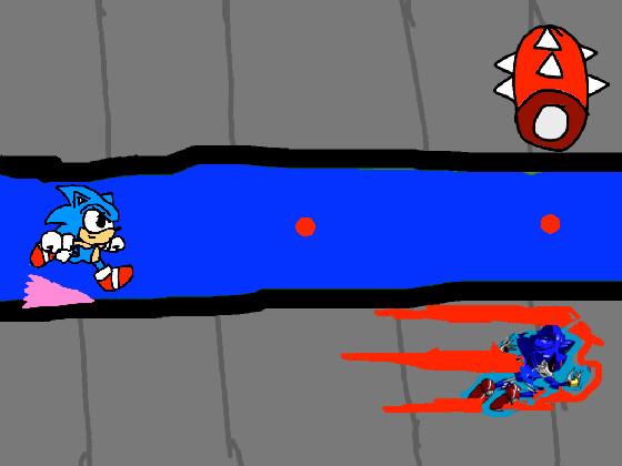 Sonic superstars Dash Sonic vs Metal Sonic 2