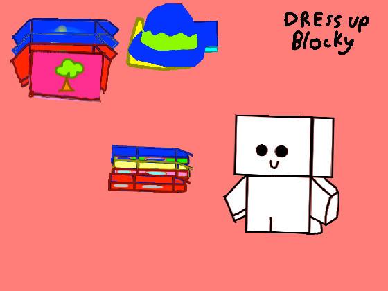 Dress up Blocky! 2 1