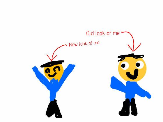 old of me vs new look of me