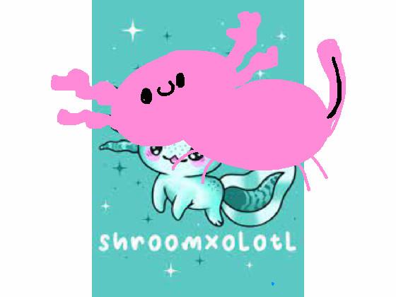 Cutest axolotl