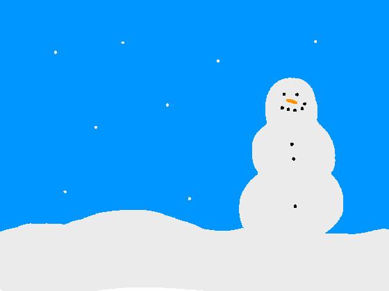 IT’S SNOWING!!!!!!!!!!!!!!!!!!
