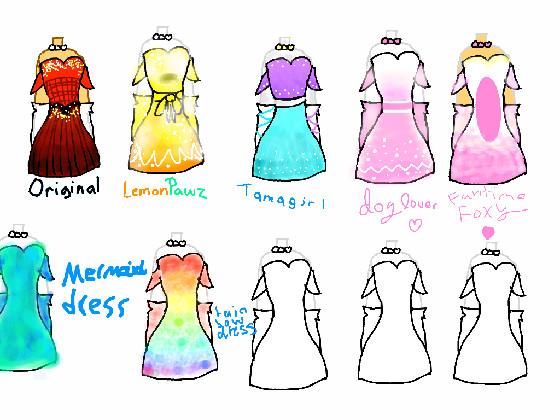 Re: design a dress 1 2