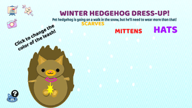 Hedgehog Dress Up!