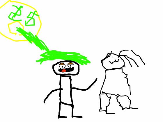talk with stick