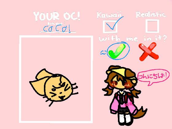 drawing your oc! 1