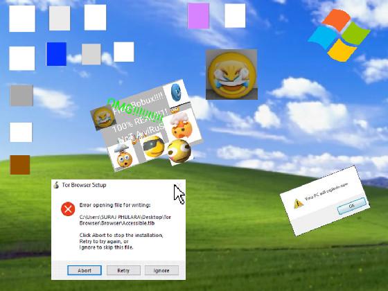 Windows XP Error indev 1