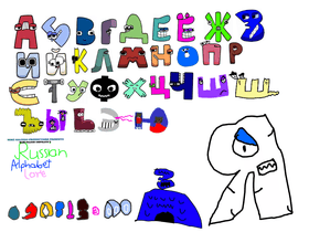 Blue Balloon Chipolata's (My) Old Russian alphabet lore (Beta) (Instructions Read And Notes)