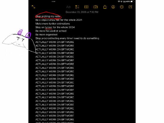 New Year’s resolutions  1