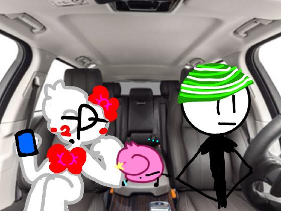 add your oc in a car 1 1 1