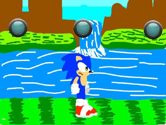 Sonic virado super sonic 6
