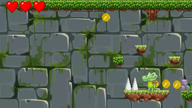 Jungle Ravine platformer game