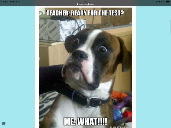 oh no TEST
