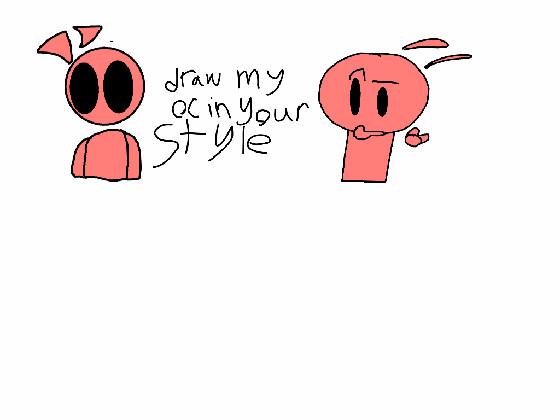 Re:draw my oc in your style